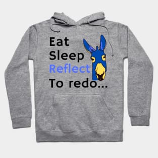 Eat Sleep Reflect To redo Hoodie